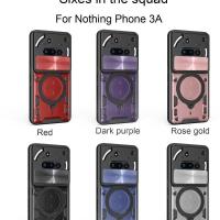 Para Nothing phone 3A Funda protectora de grado militar Funda trasera protectora de cámara reflectante omnidireccional con soporte - details 9