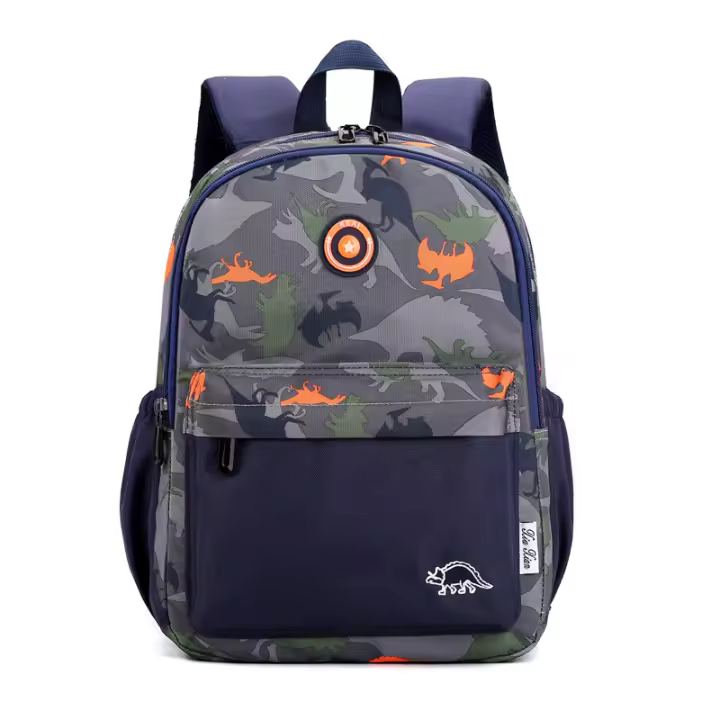 Mochilas escolares de dinosaurio de gran capacidad para niños, bolsas de viaje para niños, Escuela Primaria - 1