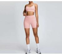Monos de Yoga sin Costuras Ouwu Shorts Deportivos de Cintura Alta para Mujeres - details 14