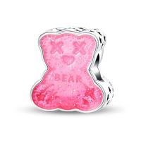 Nuevos Dijes de Plata de Ley 925 Diseño de Abrazo de Amor Zirconia Joyería de Mujer DIY Pulseras - details 47