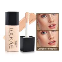 Base de Maquillaje Mate Duradera Cubierta Completa Hidratante y Corrector Tono Dark Beig W4H2 - details 5