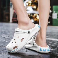 Sandalias de jardín antideslizantes para hombre, zuecos de goma con agujeros, informales, a la moda, novedad de verano, 2021 - details 15