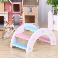 Juguetes flexibles para masticar ratas de animales, puente de madera, escalera de escalada, juguetes para hámster, escalera para hámster - details 0