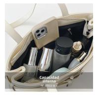 Bolso para axilas con textura premium, bolso de hombro portátil informal versátil de estilo simple para mujeres de moda - details 3