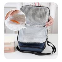 Bolsa Bento gruesa de tela Oxford, bolsa aislante portátil de gran capacidad, bolsa de picnic al aire libre, bolsa de almuerzo para estudiantes - details 17