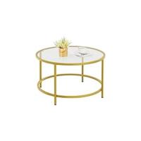 Mesa Centro Elevable de Madera Mesa de Café para Salón con Revistero Mueble de Diseño Moderno 104,5 x 49,5 x (49-61,5) cm Blanco - details 9