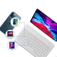 Miniteclado inalámbrico con Bluetooth, recargable para teléfono, tableta, Huawei, Xiaomi, Samsung, Android, ios, Windows - details 9