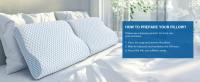 Almohada ergonómica de espuma viscoelástica, con diseño refrescante, para alivio de hombros - details 7