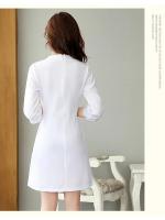 Tiendas Uniforme estético de verano de manga corta, traje de salón de belleza, ropa de esteticista de Spa para mujer, ropa de trabajo de masaje de Hotel, monos coreanos - details 9