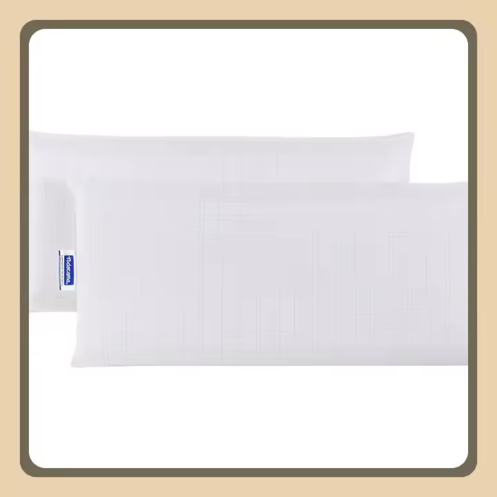 Almohada viscoelástica antironquidos. Núcleo Compacto. Adecuada para Dormir de Lado y Boca Arriba. Todas Las Medidas Disponibles. (Paquete de 2 Unidades - 70 cm) - 1