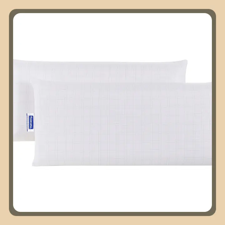 Almohada viscoelástica antironquidos. Núcleo Compacto. Adecuada para Dormir de Lado y Boca Arriba. Todas Las Medidas Disponibles. (Paquete de 2 Unidades - 70 cm) - 1