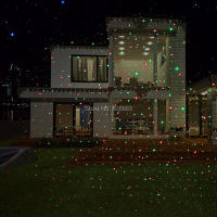 ESHINY Outdoor IP65 R&G Laser Moving Starry Stars Projector Remote Xmas Party House Wall Tree Garden Landscape Light B201N6 - details 12