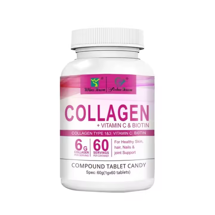 colágeno vitamina c biotina para una piel sana cabello uñas - 1
