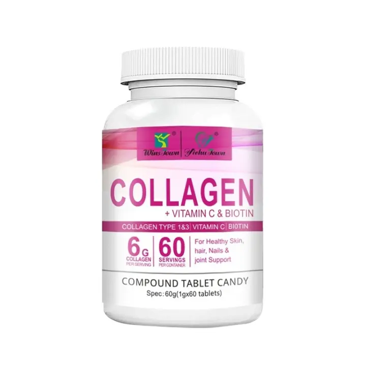 colágeno vitamina c biotina para una piel sana cabello uñas - 1