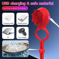 Massage Vibrating Sex Toys for Couple Flirting Adjustable Penis Vibrators G-spot Clitoral Stimulator Male Delayed Ejaculation Adult Products - details 6