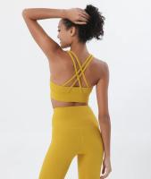 Sujetador deportivo con espalda cruzada para mujer, Bralette recortado para gimnasio, Yoga, Sexy, transpirable, ropa interior, 25 colores - details 16
