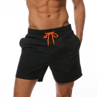 Pantalones cortos de playa de secado rápido para hombre, lona impermeable, transpirable, de alta elasticidad, estilo informal de cintura media - details 2