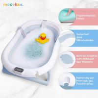 Bañera Plegable para Bebé de 80cm con Soporte Bañera de Bebé con Termómetro - details 37