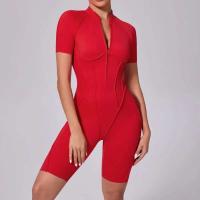 Monos Deportivos de Yoga Fiess Mangas Cortas, Espalda Abierta, Talla Única para Mujeres - details 11