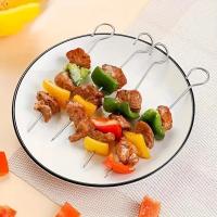 Juego de Vajilla de Aire Seco de Acero Inoxidable 4 Pinchos para Asar Carne - details 3