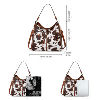 Bolsos de Mujer Bolso Bandolera Tote Grande De Hombro Bolsos PU Cuero Billetera Conjuntos de Bolsos - details 13