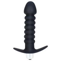 Embalaje privado Vibrador de silicona sexy con forma de consolador Anal Plug 1/10 Velocidad ajustable Masajeador de próstata Butt Bead Estimulación Juguete sexual para parejas - details 2