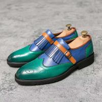 Zapatos de vestir para hombre, diseño italiano de moda de Cow Ford, zapatos de cuero nuevos 2022 - details 9