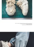 Zapatillas casuales, versátiles y transpirables de malla con suela gruesa que realzan - details 7