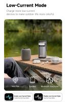 PowerBank 40000mAh 65W Carga rápida, compatible con fuente de alimentación para computadora portátil, estación de fuente de alimentación para exteriores - details 11