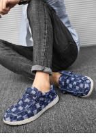 Zapatos de tela para hombre, calzado informal de mezclilla, novedad - details 1