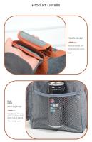 Bolsa De Almuerzo Portátil Doble Capa Gran Capacidad Para Camping Y BBQ Durable De Tela Oxford Adecuada Para Picnic Y Uso Al Aire Libre - details 2