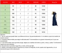 SSITO Tncafas-falda Larga Mujer Informal | Cuello de Camisa | Bolso Dividido | Talla Grande | Moda Primavera Verano - details 0