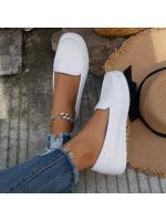Zapatos de enfermera blancos con tacón de cuña para mujer, suela suave, informales, cómodos, planos, antideslizantes, para verano - details 6