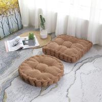 Cojín de asiento acolchado cuadrado/redondo multiusos, cojín de sofá grueso de Color sólido, cojín de suelo suave de 40cm para oficina - details 10