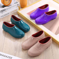 2025 Nuevas Cubiertas de Zapatos de Goma Antideslizantes para Mujer de Cocina Impermeables de Gelatina y Lluvia. - details 10