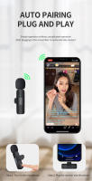 GGMM Micrófono Lavalier Inalámbrico 2023 para Grabación de Vídeo y Audio Portátil Mini Mic para iPhone Android Transmisión en Vivo para Juegos - details 3