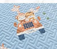 Edredón de verano para dormitorio, funda de cama doble, manta fina de guata, caseta para perros y ts.200x230cm. - details 1