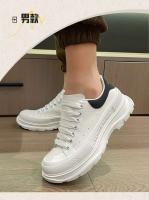 2024 primavera nuevo M05 zapatos de tenis de encaje Casual para hombres blanco de corte bajo deportes y ocio invierno fondo grueso - details 11