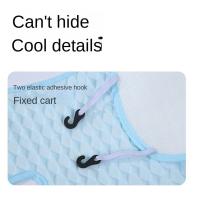 Forro para cochecito de bebé, estera de refrigeración, cojín para cochecito de bebé cómodo y transpirable, almohadilla para cochecito de bebé de Color sólido - details 15