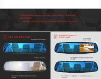 Cámara De Vigilancia De Coche Con Grabación Dual En Espejo Retrovisor Y monitoreo De Coche Con Grabación Frontal Y Trasera - details 4