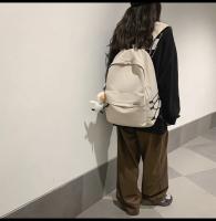 Mochila de viaje de gran capacidad para hombre, bolso escolar informal para mujer, estilo japonés, mochila para estudiantes de secundaria - details 18