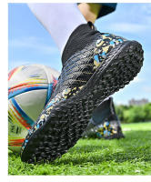 Botas de fútbol para hombre, botines de fútbol TF/FG, zapatos de entrenamiento resistentes al desgaste para niños, zapatillas antideslizantes para exteriores, talla 34-45 - details 28