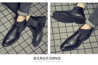 Botas Chelsea de cuero de ante premium para hombre, tobillo de moda de diseñador italiano, 2021 - details 7