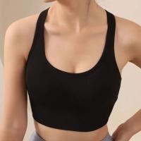 Sujetador Deportivo Sexy Para Mujer Racerback Yoga Fitness Gimnasio Shockproof Sin Costuras Secado Rápido Top Deportivo - details 7