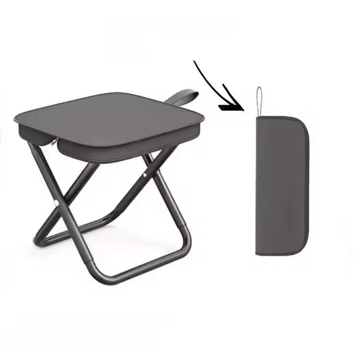 2025 Picnic en el parque para acampar al aire libre, silla de pesca Ponza, banco pequeño portátil, silla plegable - 1