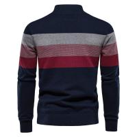 Suéter con cuello levantado para hombre, otoño e invierno, tops - details 1