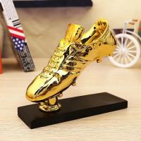 Trofeo de la Bota de Oro de Fútbol Personalizado Réplica de Zapatos Premio al Mejor Jugador Copa Trofeo Recuerdo para Aficionados al Fútbol Coleccionables - details 2