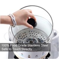 Tapa de Walfos para Olla de Cocina 2Pcs/Set Tapa de Sartén de Cobre Herramienta de Repuesto para Olla y Sartén Material de Acero Inoxidable Recomendado para Hornear - details 1