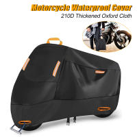 Cubierta de Moto Universal Impermeable 210D con Espesor de Tela Oxford Protección contra Polvo Lluvia Nieve Cubierta de Sol para Motocicleta con Protección UV - details 1