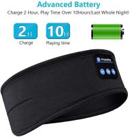 Auriculares con Bluetooth para dormir, audífonos deportivos de graves transparentes de alta fidelidad, diadema inalámbrica ultrafina con micrófono - details 4